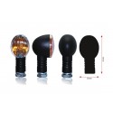 Clignotants Basic Noirs Universels | BIHR