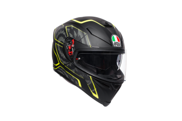 K5 S E2205 - Tornado Matt Jaune | AGV