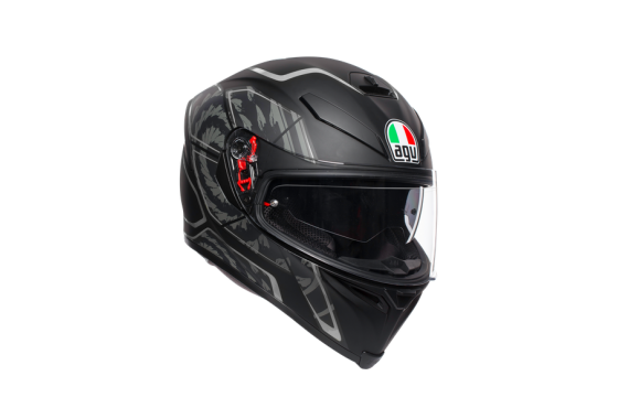 K5 S E2205 - Tornado Matt Noir | AGV