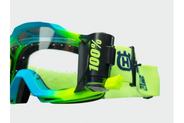 Accuri Mud Goggles Blue & Yellow | HUSQVARNA