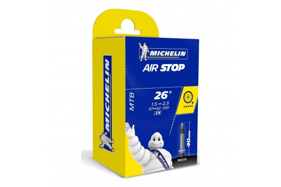 Chambre à air Airstop C4 26X1.5/2.5 Presta 40 | Michelin