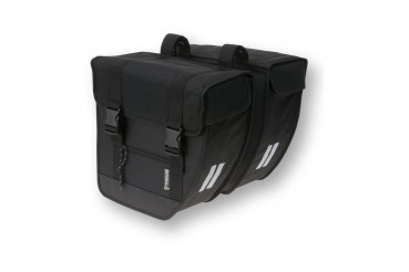 Sacoches Doubles 26L Noir | Basil