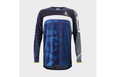 Railed Shirt Dark Blue | HUSQVARNA
