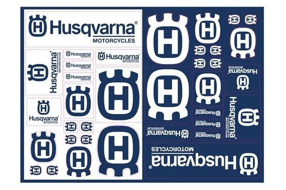 Sticker Sheet | HUSQVARNA