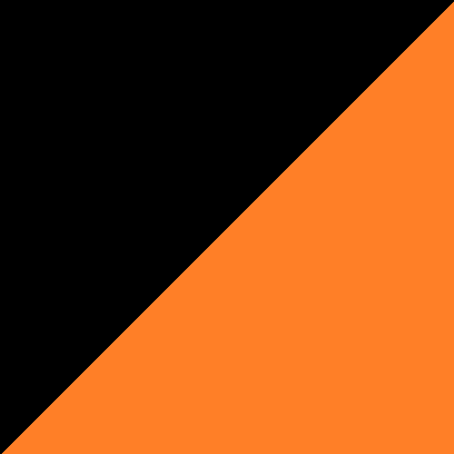 Noir / Orange